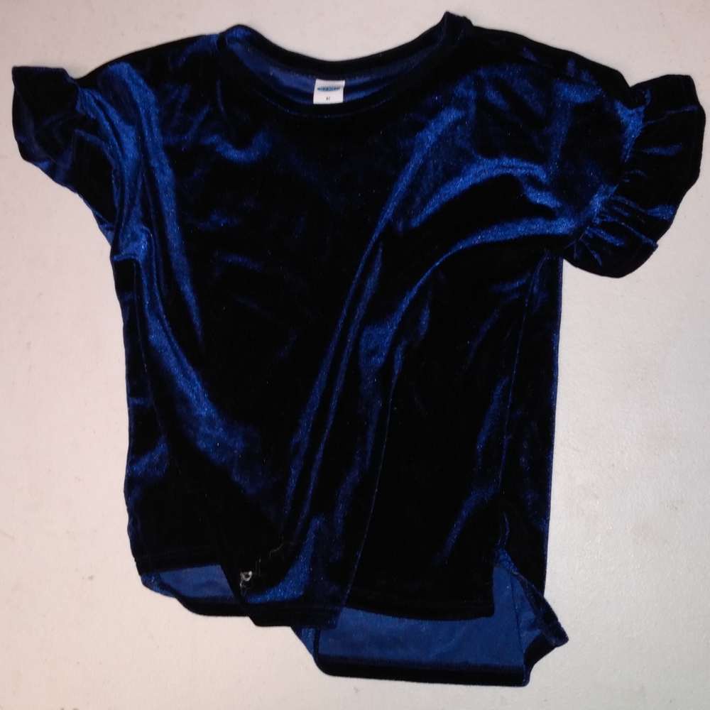 Toddler Corduroy Blue Top